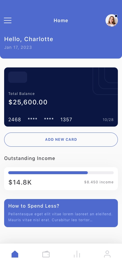 Fintech Mobile App UI Kit - Screenshot 3