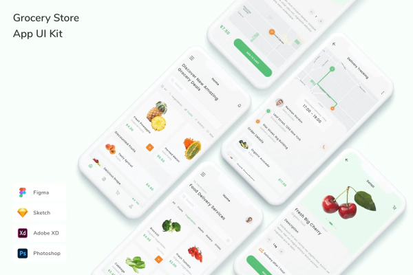 Grocery Store App UI Kit