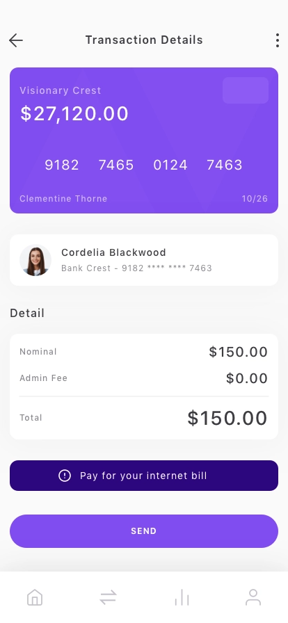 Finance Mobile App UI Kit - Screenshot 5