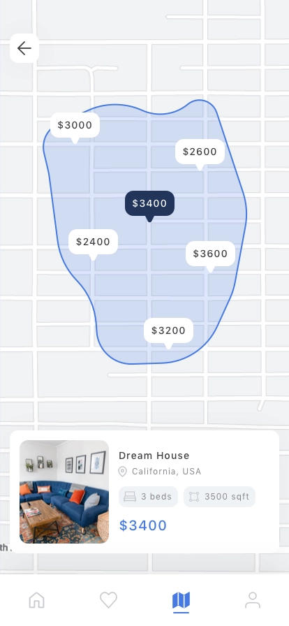 Real Estate Mobile App UI Kit - Screenshot 3