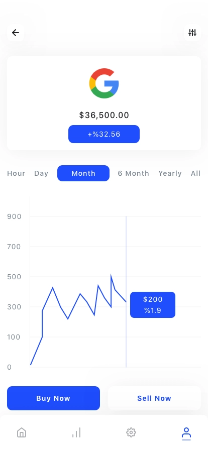 Savings Investing Mobile App UI Kit - Screenshot 4