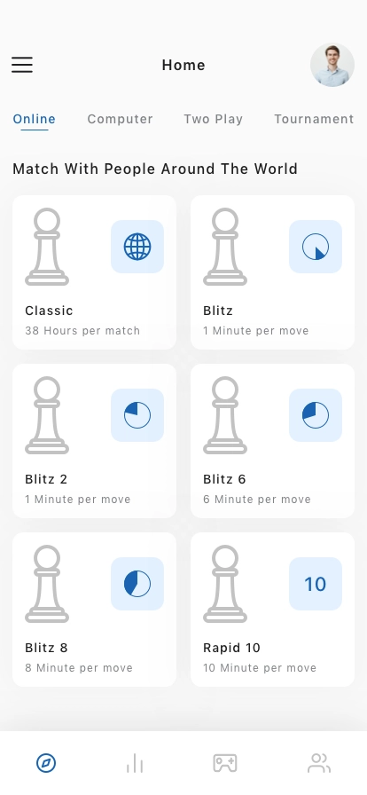 Chess Game App UI Kit - Screenshot 1