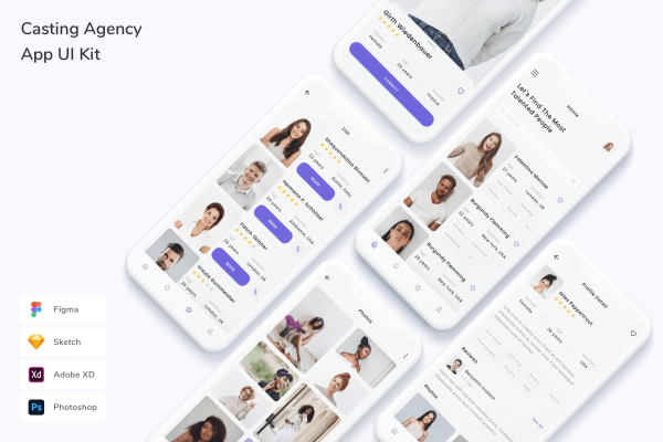 Casting Agency App UI Kit