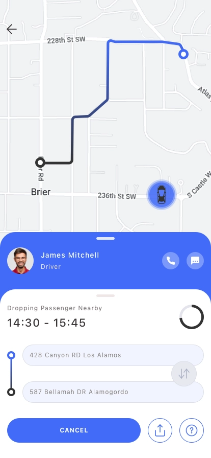 Public Transport Mobile App UI Kit - Screenshot 3