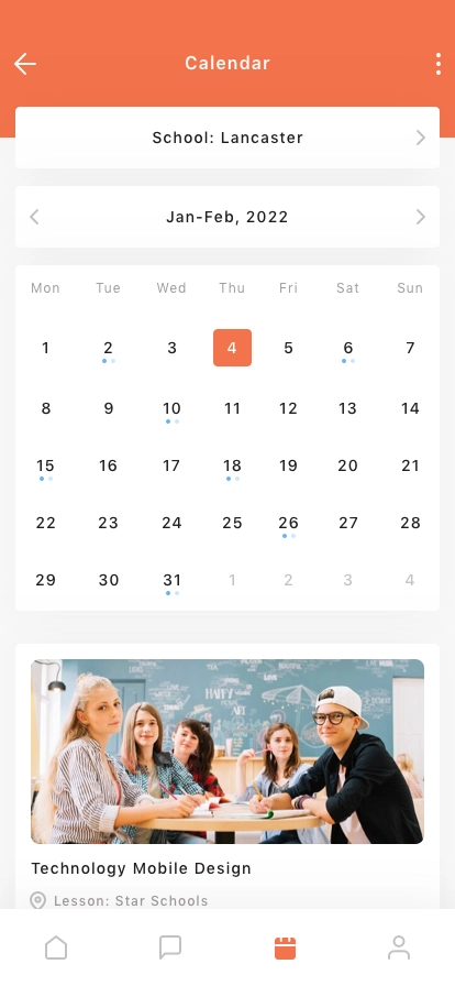 Student Dashboard App UI Kit - Screenshot 5