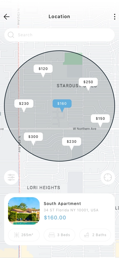 Property Rental Mobile App UI Kit - Screenshot 2
