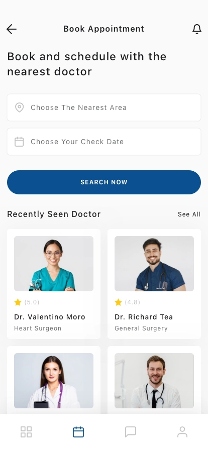 Medical & Clinic Mobile App UI Kit - Screenshot 3