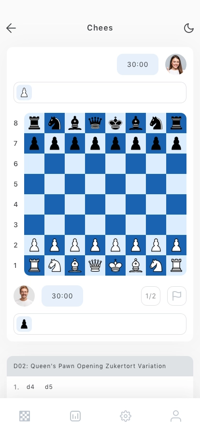 Chess Game Mobile App UI Kit - Screenshot 2