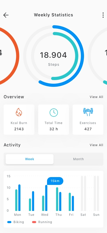Fitness App UI Kit - Screenshot 2