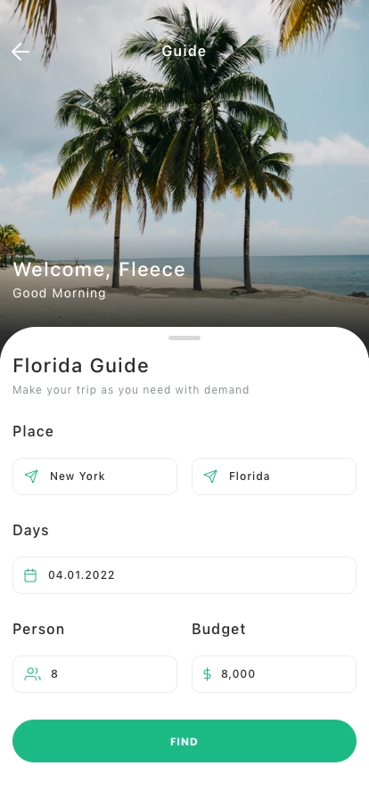 Travel Guides App UI Kit - Screenshot 3