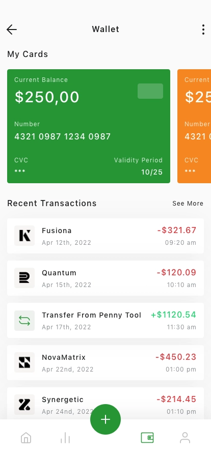 Finance Mobile App UI Kit - Screenshot 1