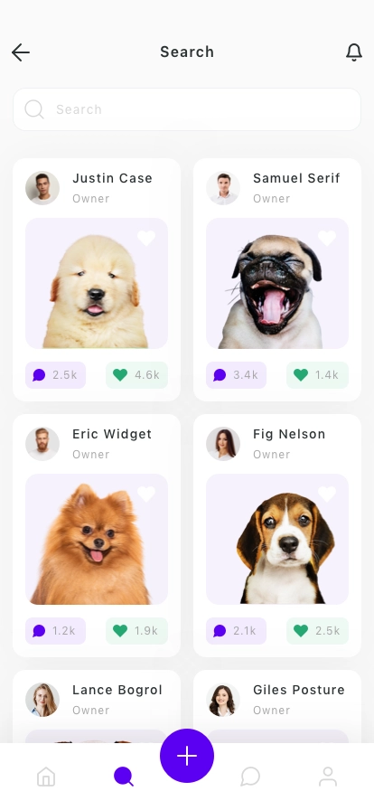 Pet Adoption Mobile App UI Kit - Screenshot 3