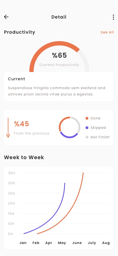 Planning Calendar App UI Kit - Screenshot 2