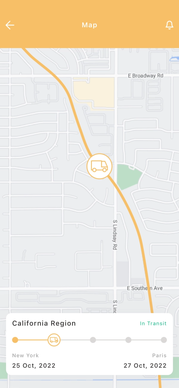 GPS Tracker Mobile App UI Kit - Screenshot 3