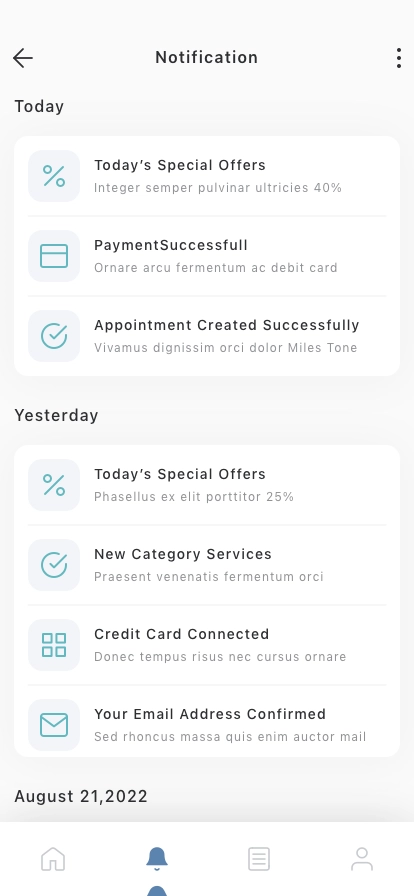 Home Service Mobile App UI Kit - Screenshot 8