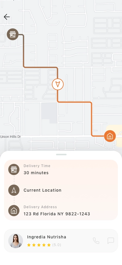 Food Delivery Mobile App UI Kit - Screenshot 4