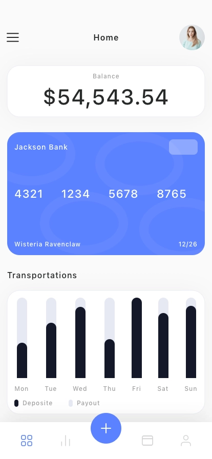 Banking Mobile App UI Kit - Screenshot 1