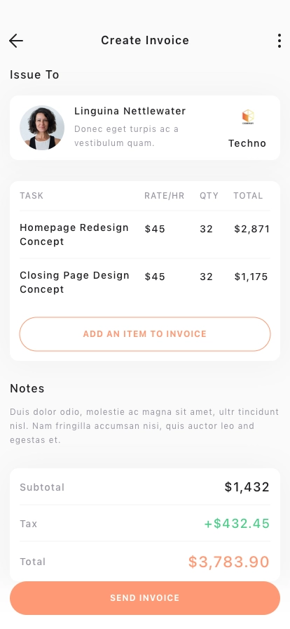 Financial Mobile App UI Kit - Screenshot 4