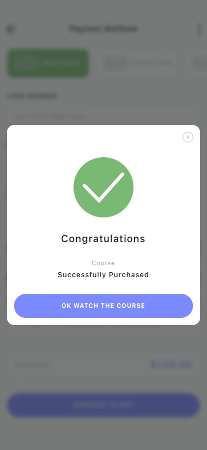 E-learning Mobile App UI Kit - Screenshot 4