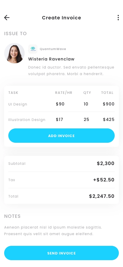 Financial Investments Mobile App UI Kit - Screenshot 2