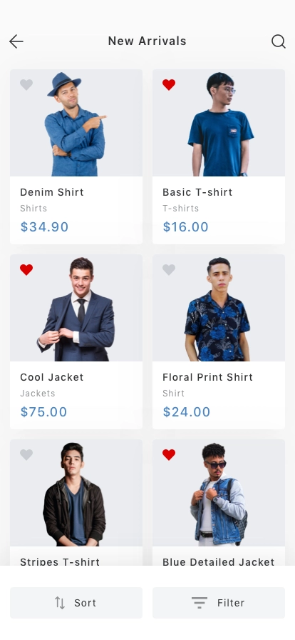 Ecommerce App UI Kit - Screenshot 2