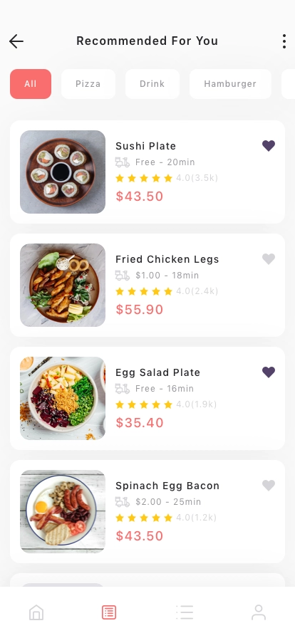 Food Order Mobile App UI Kit - Screenshot 2