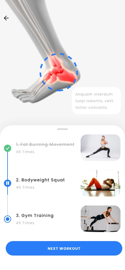 AI Health Assistant Mobile App UI Kit - Screenshot 4