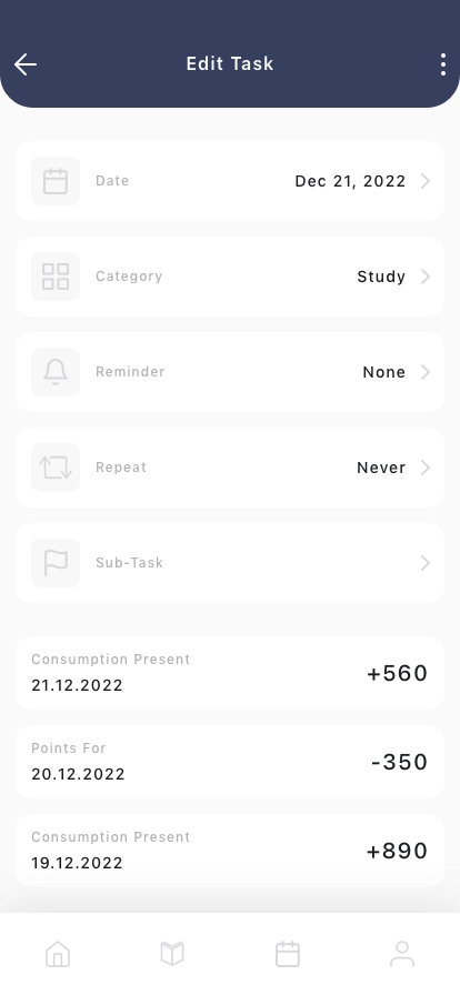 Learning Tool Mobile App UI Kit - Screenshot 4