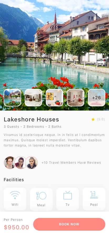 Travel Connectivity Mobile App UI Kit - Screenshot 3
