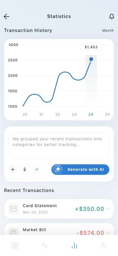 Banking Platform Mobile App UI Kit - Screenshot 5