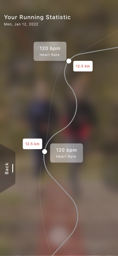 Running & Activity Tracker App UI Kit - Screenshot 5