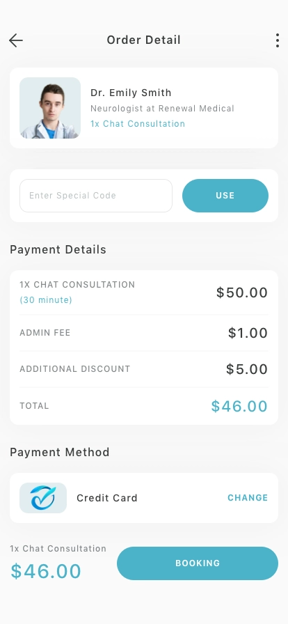 Medical Mobile App UI Kit - Screenshot 5