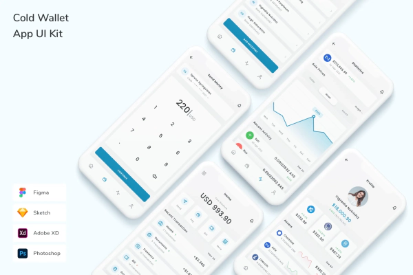 Cold Wallet App UI Kit