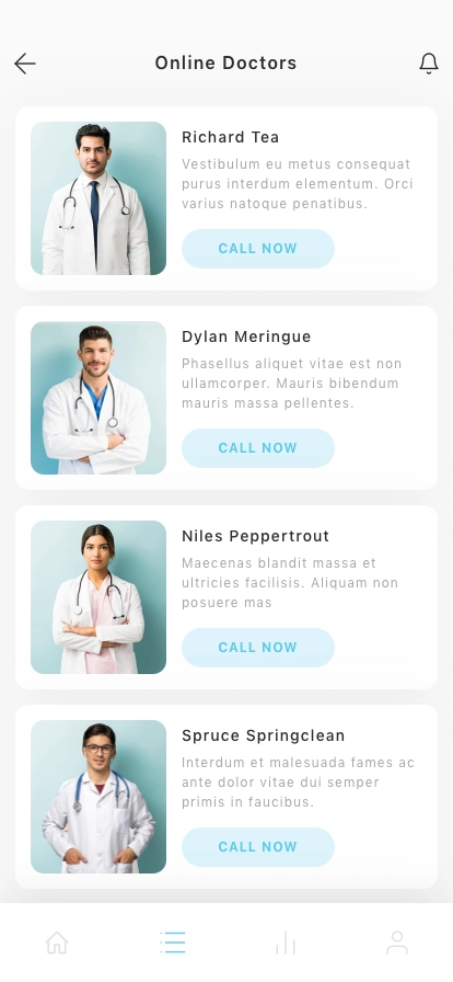 Medical & Health Mobile App Ui Kit - Screenshot 2