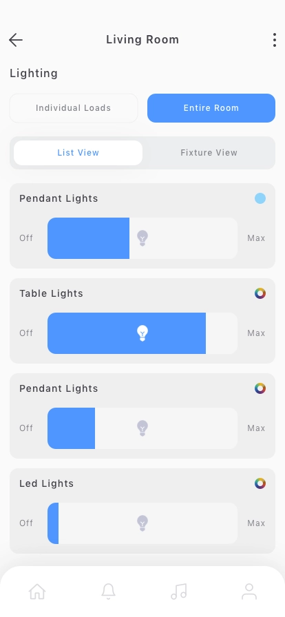 Home Automation Mobile App UI Kit - Screenshot 3