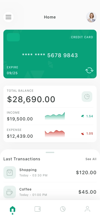 Money Transfer Mobile App UI Kit - Screenshot 3