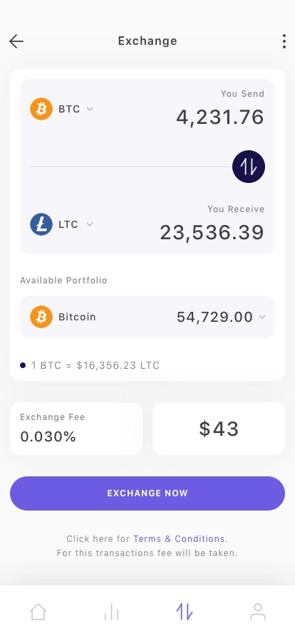 Crypto Exchange Mobile App UI Kit - Screenshot 5