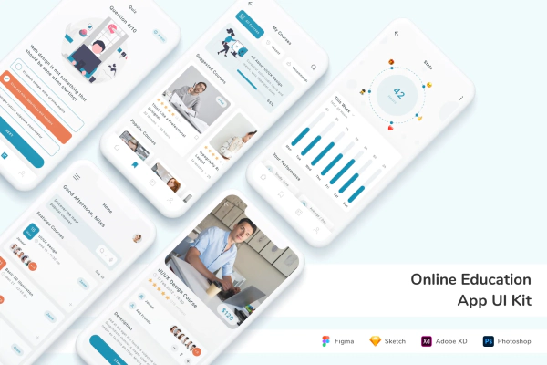 Online Education App UI Kit