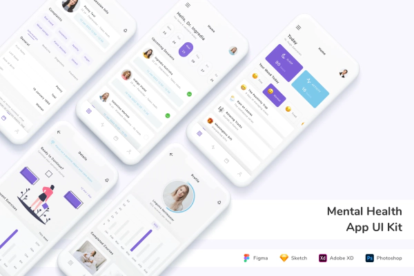 Mental Health App UI Kit