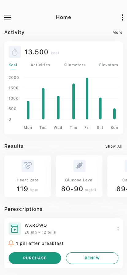 Healthcare & Medicine Mobile App UI Kit - Screenshot 1