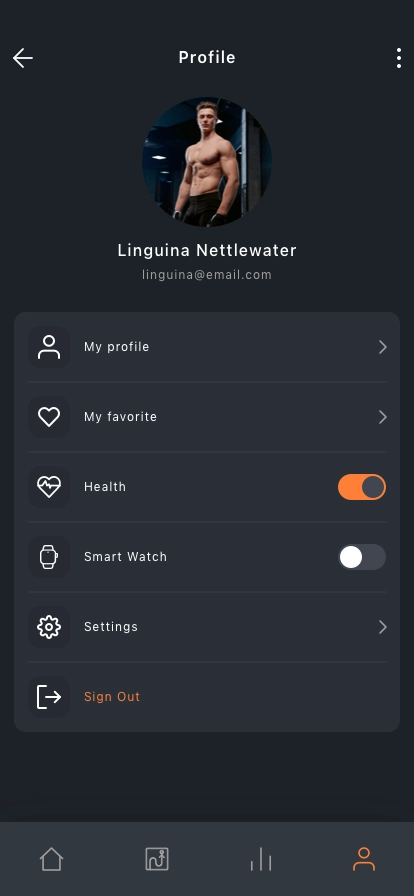 Training & Activity Mobile App UI Kit - Screenshot 4