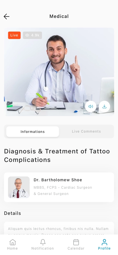 Medical App UI Kit - Screenshot 5