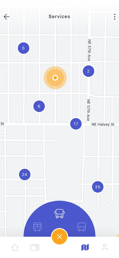 Transport Navigator Mobile App UI Kit - Screenshot 4