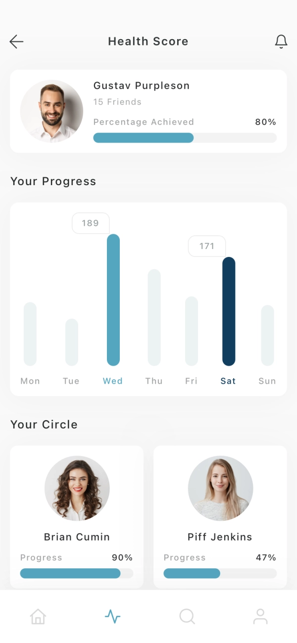 Medical Services Mobile App UI Kit - Screenshot 2