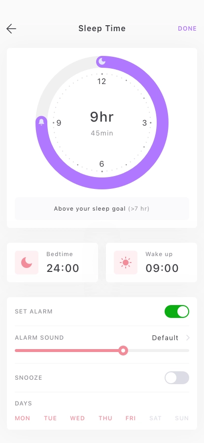 Alarm & Clock Mobile App UI Kit - Screenshot 5