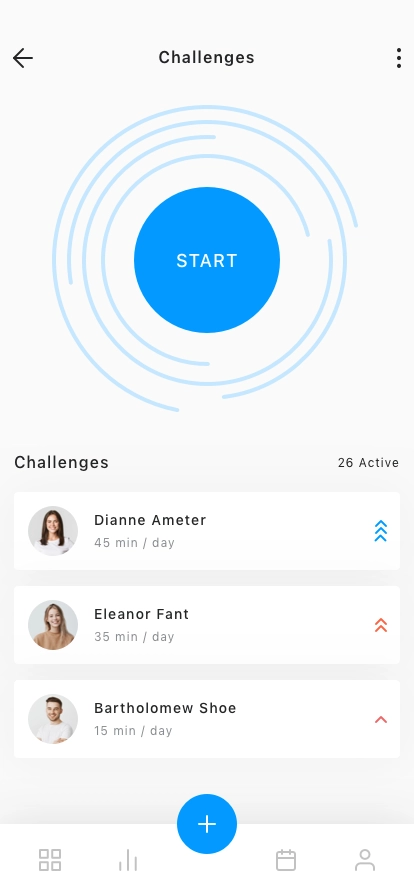 Motivation Tracker App UI Kit - Screenshot 4