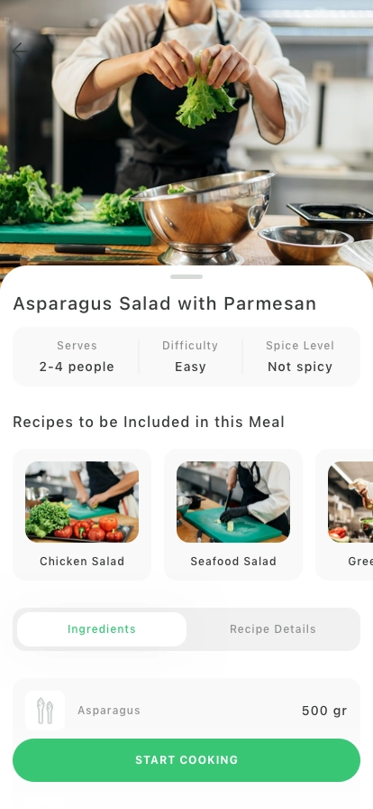 Food Recipe Mobile App UI Kit - Screenshot 3