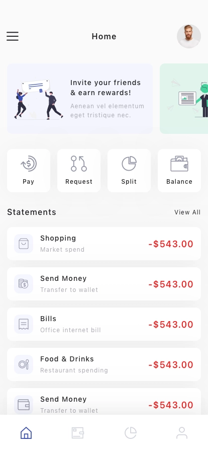 Digital Banking Mobile App UI Kit - Screenshot 2