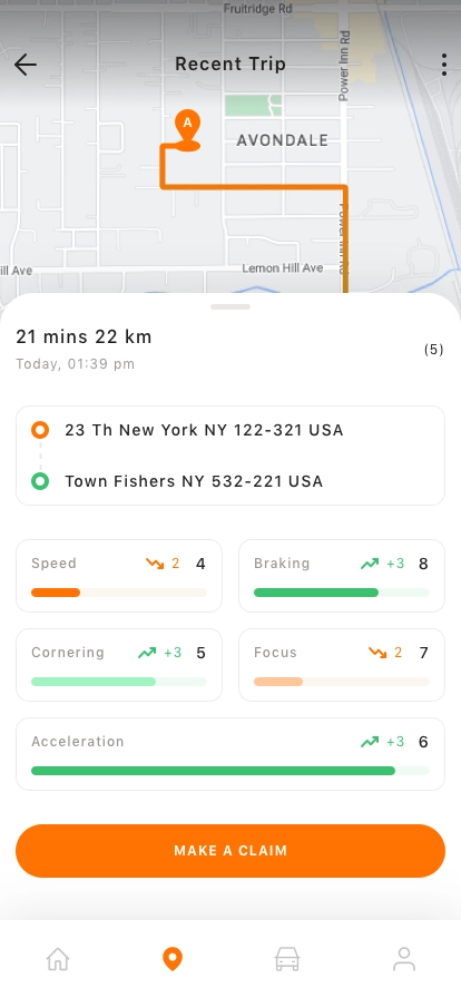 Car Insurance Mobile App UI Kit - Screenshot 5