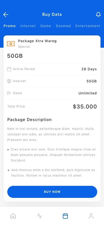 Internet Provider App UI Kit - Screenshot 5